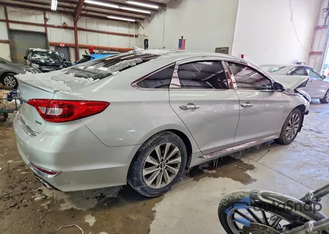 2016 Hyundai Sonata Sport z USA, uszkodzony, nr VIN 5NPE34AF9GH382646